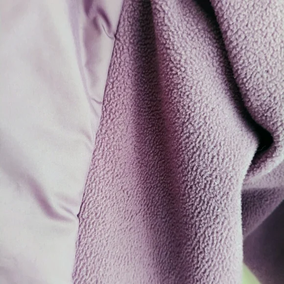 Helly Hansen Women Purple Terry Cloth Jacket Coat Primaloft Vikings Golf MED - Picture 3 of 11